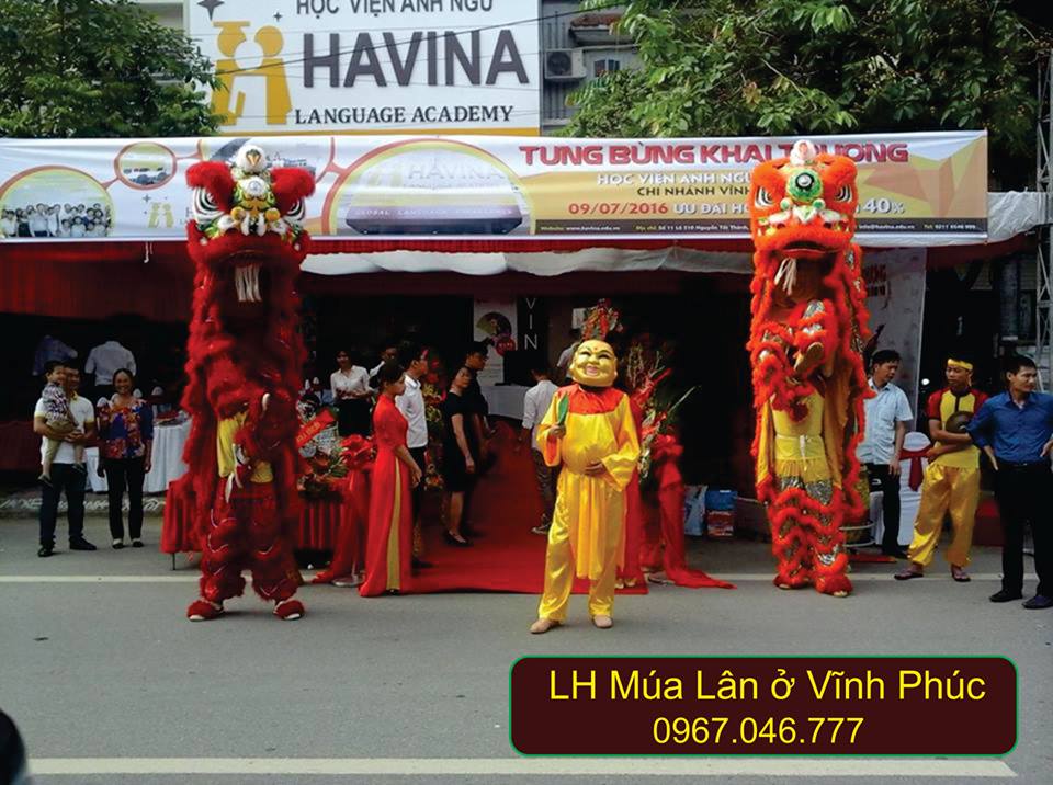 Múa lân ở Bắc Ninh