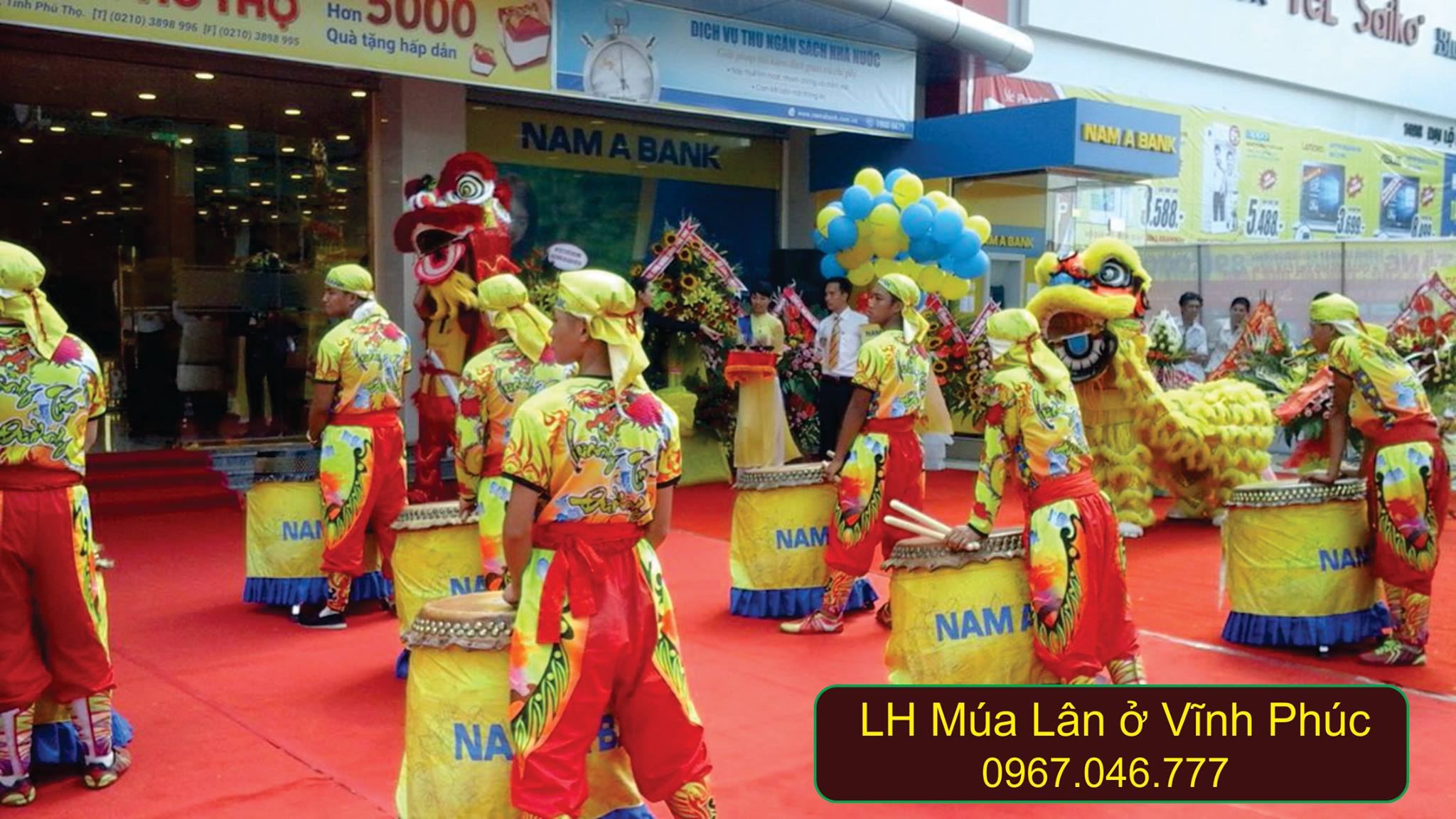 Múa Lân ở Vĩnh Phúc